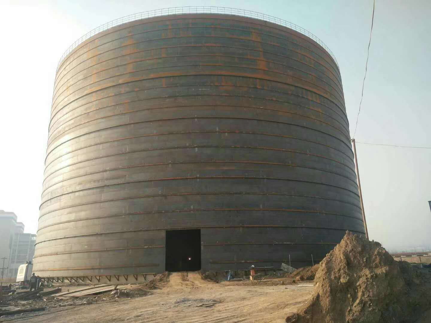 杂多承建大型钢板库的好处及原理