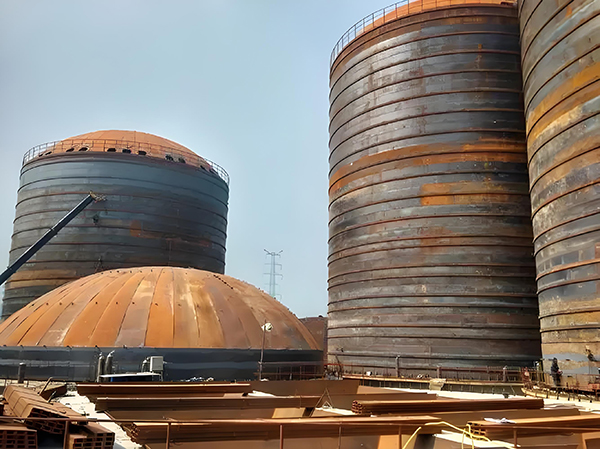 杂多焦粉钢板仓